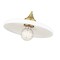 Z-Lite Paloma Pendant, 1-Light, 14 In.W x 6.25 In.H, Olde Brass/Gloss Opal 820P14-OBR - alternate 8